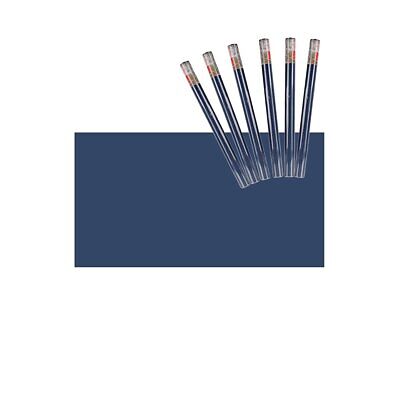 6 Rotoli Carta Adesive Per Mobili 45X200cm Colore Blu Scuro da Parati