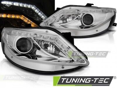 Faro Fanale Tuning IBIZA 6J 06.08-12 DAYLIGHT LED Cromato