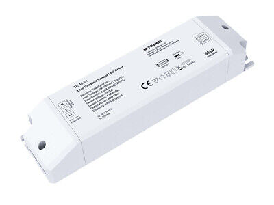 Alimentatore Dimmerabile CV 24V 40W Triac + Pulsante N.O. Varialuce Su 220V Per
