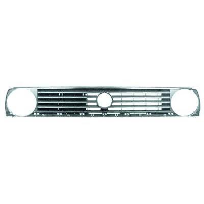 Calandra Griglia Mascherina GOLF II 83-91 GLS con listello argento 2 fari