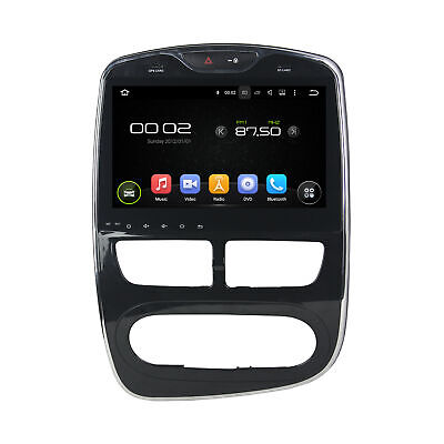 Autoradio Android 8.0 Clio GPS DVD USB SD WI-FI Bluetooth Navigatore