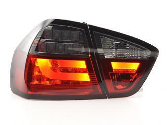 Coppia Fari Fanali Posteriori Tuning LED LTI serie 3 E90 Limo 05-08 rosso/ne