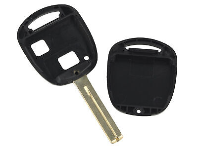 Guscio Chiave Telecomando 2 Tasti Vuoti Con Lama TOY48 Batteria Su Circuito