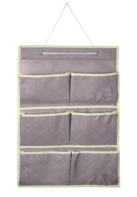 Borsa Portaoggetti da Parete Sacca Portatutto Appendere 6 Tasche 36X60cm