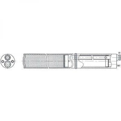 Essiccatore clima GOLF V 04/2004 1K0298403 A
