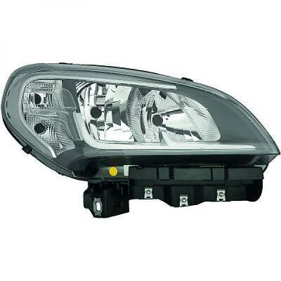 Faro fanale anteriore destro DOBLO 15- con motorino per reg. elettrica DEPO
