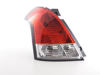 Coppia Fari Fanali Posteriori Tuning 2° mano Swift 05-10 rosso