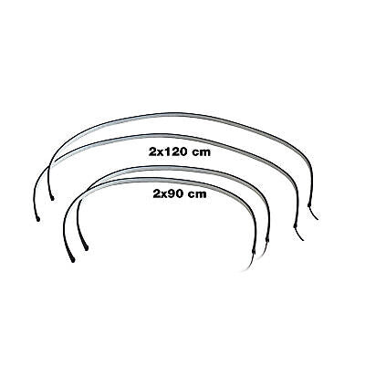 Led undercar blu 2 strips x 90cm 660LM+ 120cm 780LM smd 5050 11-13W 12V