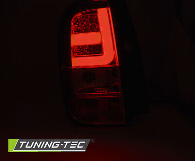 Coppia fari fanali posteriori TUNING tubelight DUSTER 10- fume' con LED