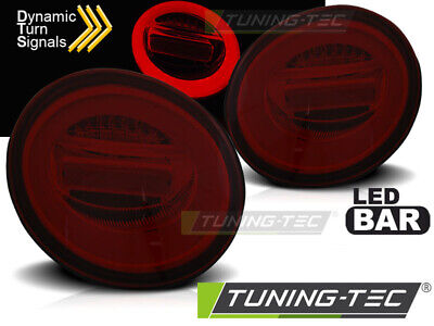 Fari Fanali posteriori tuning led fibra freccia dinamica  fumè NEW BEETLE 98-05