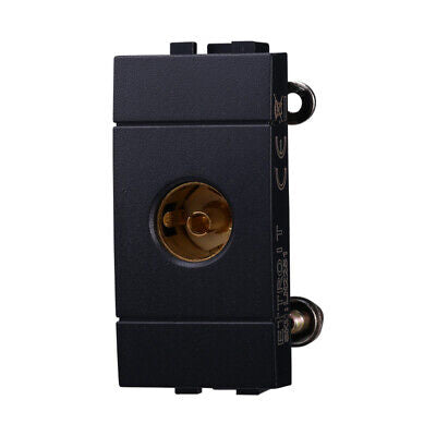 ETTROIT Connettore Presa TV Terminale Femmina Colore Nero Compatibile Con