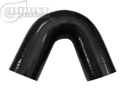 Gomito Curva in silicone 135 gradi. 8mm. nero