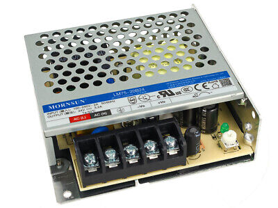 Alimentatore Trasformatore 24V 75W 3,2A Per Striscia Led Mornsun LM75-20B24
