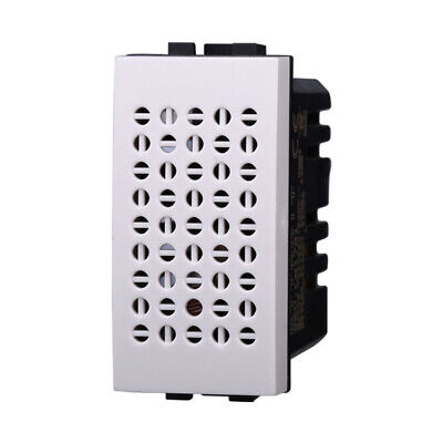ETTROIT Sensore Acustico 220V Timer Colore BIANCO Compatibile Con Bticino