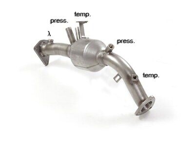 Catalizzatore Gr.N e tubo sostituzione filtro antiparticolato Gr. N inox  Richi