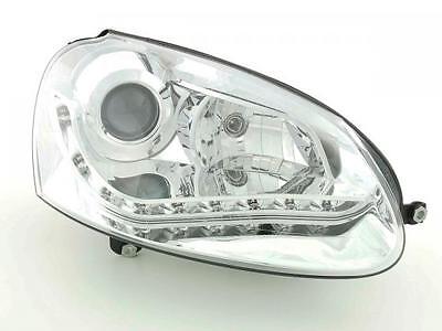 Dayline headlight for Golf 5 (Typ 1K) Yr. 03-08 chrome