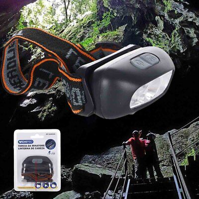 Lampada Frontale Super Luminosa Regolabile con 3 Modalita di Luce Ricaricabile
