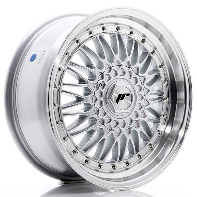 Cerchi JR JR9 17x7,5 ET20-35 BLANK Silver c/Labbro Lavorato Silver Rivetti