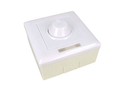 Led Dimmer 0-10V 220V Con Rotella e Telecomando Infrarossi Scatola 86X86