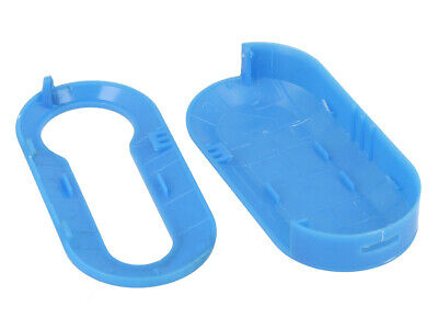 Guscio Cover In Plastica Colore Azzurra Per Chiavi Telecomando Senza Lama