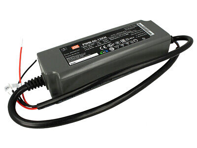 MeanWell PWM-60-12KN Trasformatore CV 12V 5A 60W Dimmerabile KNX Konnex IP67