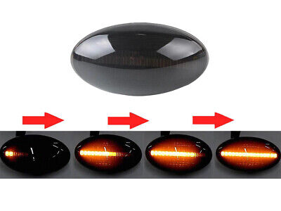 Kit Freccia Laterale a Led Side Marker Dinamica Lente Fume Cooper R50 R52