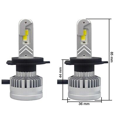 H4 Led Conversion Matrix EVO 2 pezzi 7000lm 6500°K 9-30V 33-36W