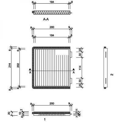 FILTRO ABITACOLO COMPATIBILE CON VOLVO S40/V40
