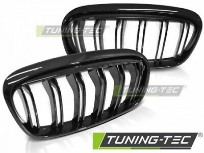 Coppia griglie grigliette calandra anteriore  F45/F46 2014-2018 NERO lucido