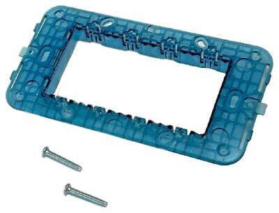 ETTROIT Supporto 4P 4 Posti Serie Venus Compatibile Con Vimar Arke