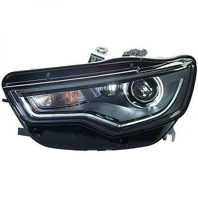 Faro fanale anteriore XENON Sinistro A6 10- HELLA D3S+H7 con luce diurna co