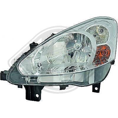 Faro fanale anteriore sinistro PARTNER da 2012- VALEO H4 con motorino per re