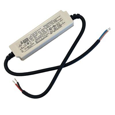 MeanWell LPF-25-12 Alimentatore Led Driver CC CV 12V 2,1A 25W IP67 Input 220V e
