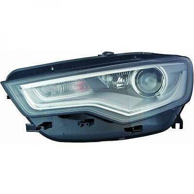 Faro anteriore XENON sx A6 10-10.14 motor reg el D3S/H7 curva diurna 4G0941