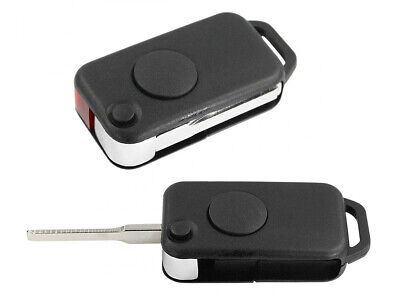Guscio Chiave Telecomando 1 Tasto con Lama HU64 Batteria In Custodia Senza
