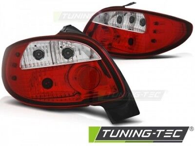 Faro Fanale Tuning 206 10.98- Rosso/Bianco