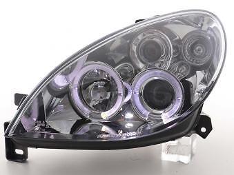 Coppia Fari Fanali Anteriori Tuning Angel Eyes Xsara N7 00-05 cromato