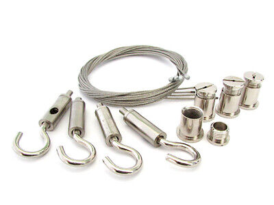 Kit Staffe Fissaggio Per Sistema Di Sospensione Con 4 Ganci Universale Pannello