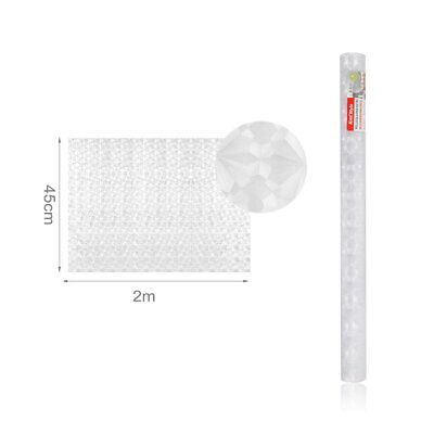 6 Rotoli Pellicola Vetri Finestre Privacy Autoadesiva Opaca 45X200cm Tot. 5,4mq