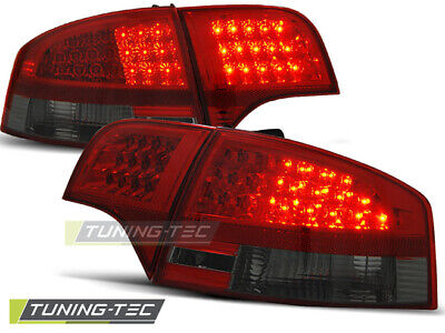 FANALI POSTERIORI A LED FUMO ROSSO per A4 B7 11.04-11.07 SEDAN