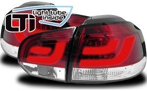 Fari posteriori a LED CCFL Light Tube Golf VI 6 08->12 Rossi LTI