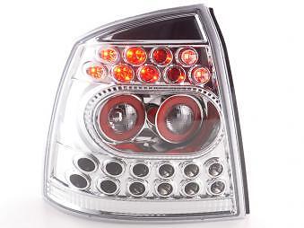 Coppia Fari Fanali Posteriori Tuning LED (G) 3/5 porte 98-03 cromato