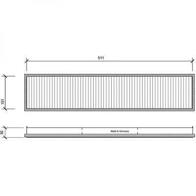 Filtro abitacolo al carbone attivo Cougar/Mondeo