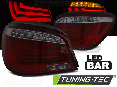 Fari Fanali Posteriori tuning led bar fumè lt compatibili bmw E60 LCI 2007-2010
