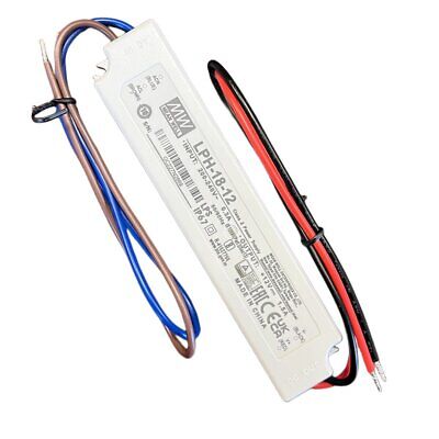 MeanWell LPH-18-12 Alimentatore 18W 12V 1,5A IP67 <ul><li>MeanWell