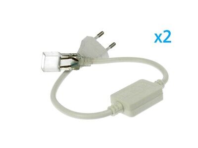 2 PZ Spina Alimentatore Trasformatore Raddrizzatore Pin Passo 9mm Per Bobina