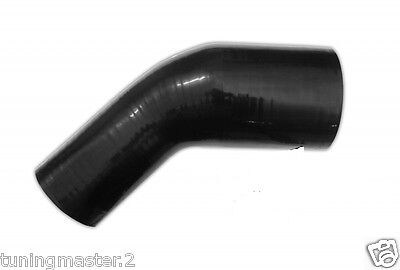 Manicotto Tubo RIDUZIONE Curva 45 Gradi 45° 102-80mm Raccordo Silicon Siliconico