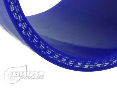 Gomito manicotto siliconico turbo intercooler Curva silicone 90° gradi 76mm blu