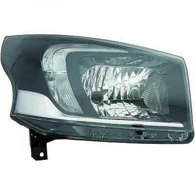 Faro fanale anteriore sinistro VIVARO 14- alogeno H4 luce diurna LED