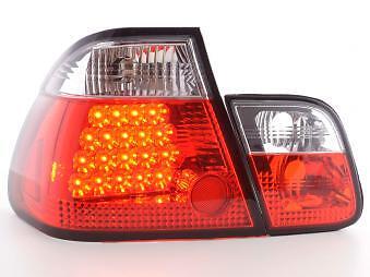 Coppia Fari Fanali Posteriori Tuning LED serie 3 Limounsine (E46) 98-01, Ros